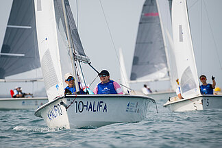 Gerald Zernatto und Claudia Wolschlägl am Wind von vorne