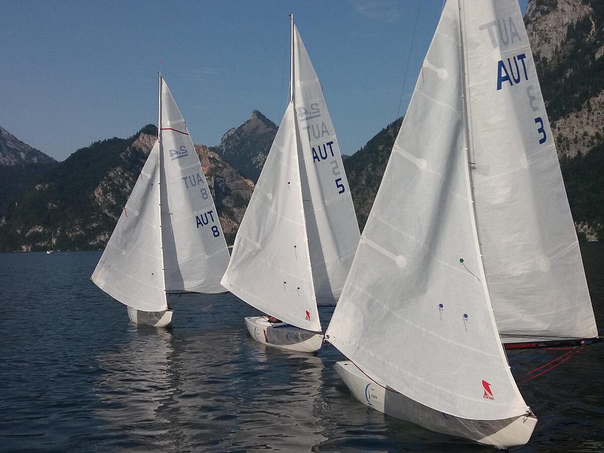 Erste 2.4mR ÖSTM am Traunsee - alleswind
